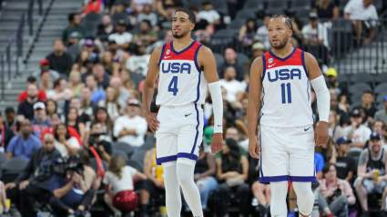 Knicks’ Jalen Brunson Reacts to Tyrese Haliburton’s Prank After Team USA Win