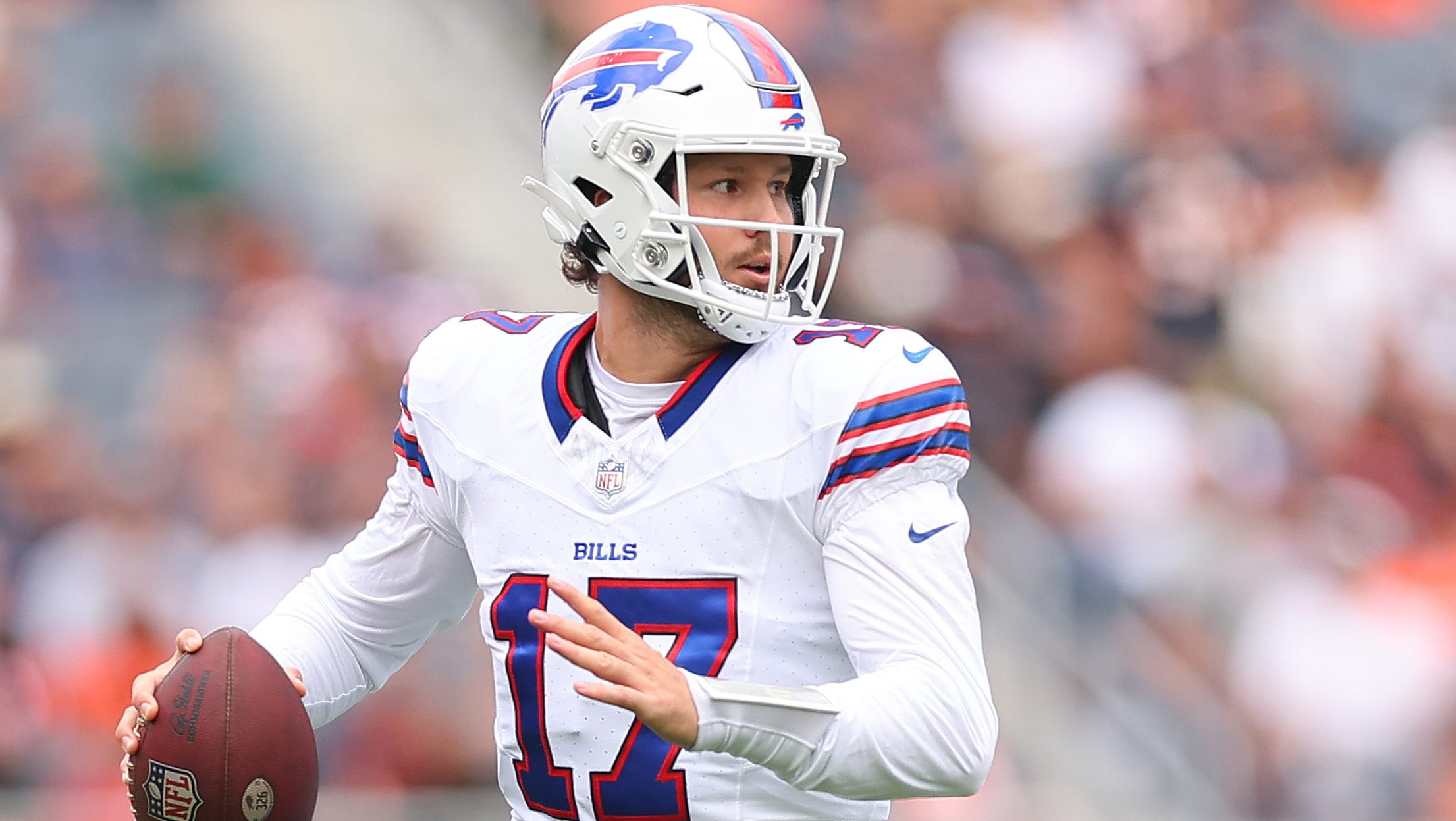 Josh Allen Says He's 'Loving' Time Off to 'Develop Relationships'  (Exclusive)