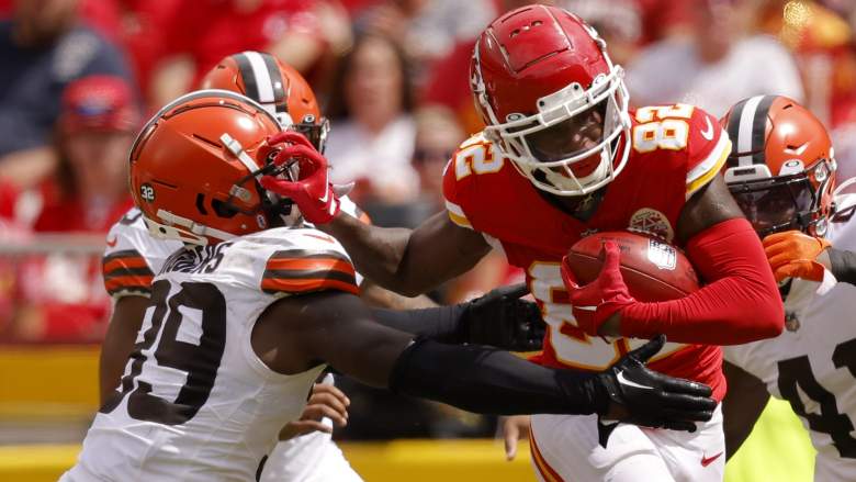 Chiefs HC Andy Reid on WRs Skyy Moore, Kadarius Toney: 'It's important they  continue to grow'