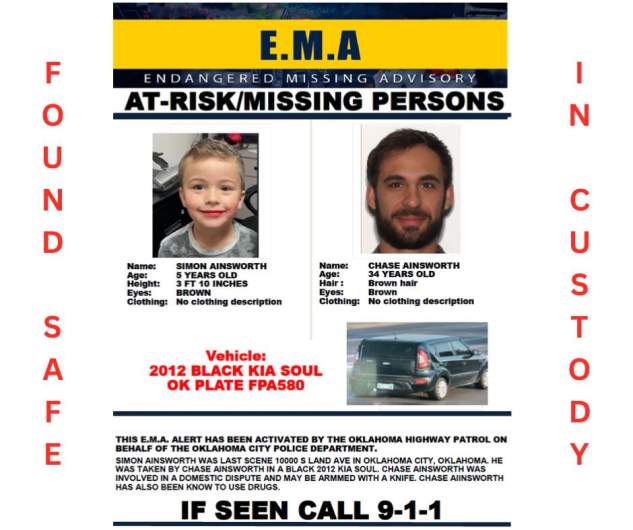 missing person alert