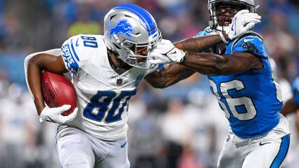 Lions Part Ways With 25-Year-Old WR Days After NFL Draft