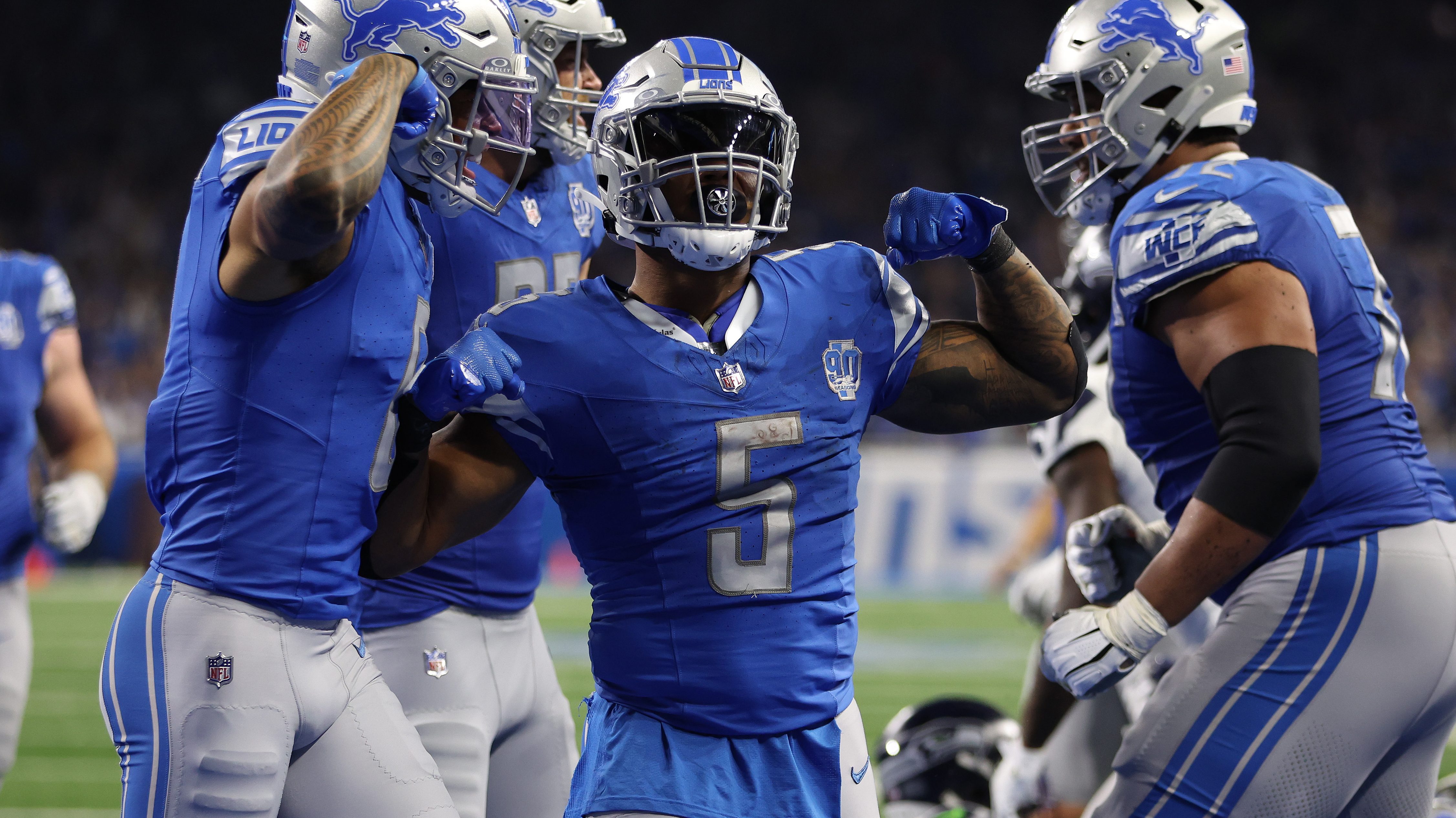 Lions hoping Montgomery, rookie Gibbs can keep running game going in  positive direction