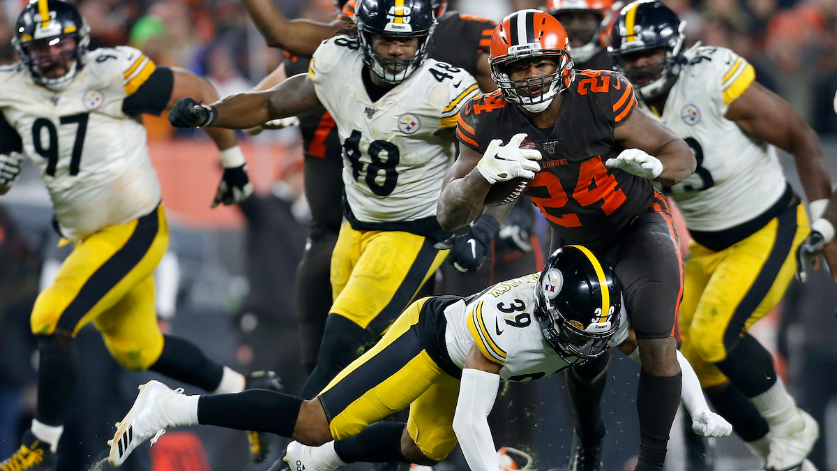 Steelers star T.J. Watt won't spill any tea on Defensive Player of