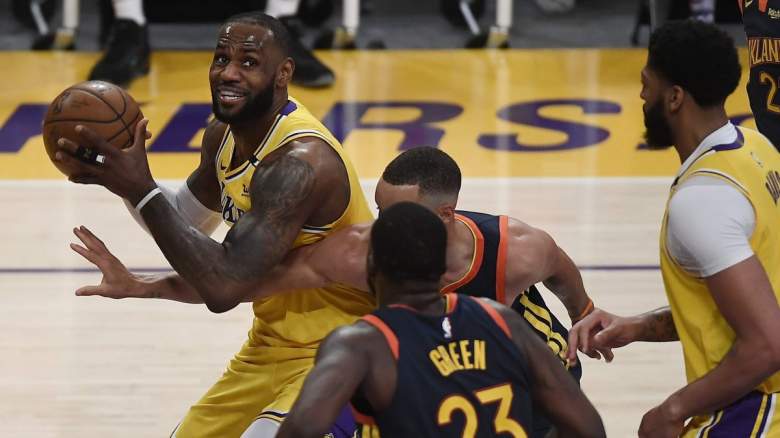 LeBron James ready for Lakers-Warriors and tips Stephen Curry for