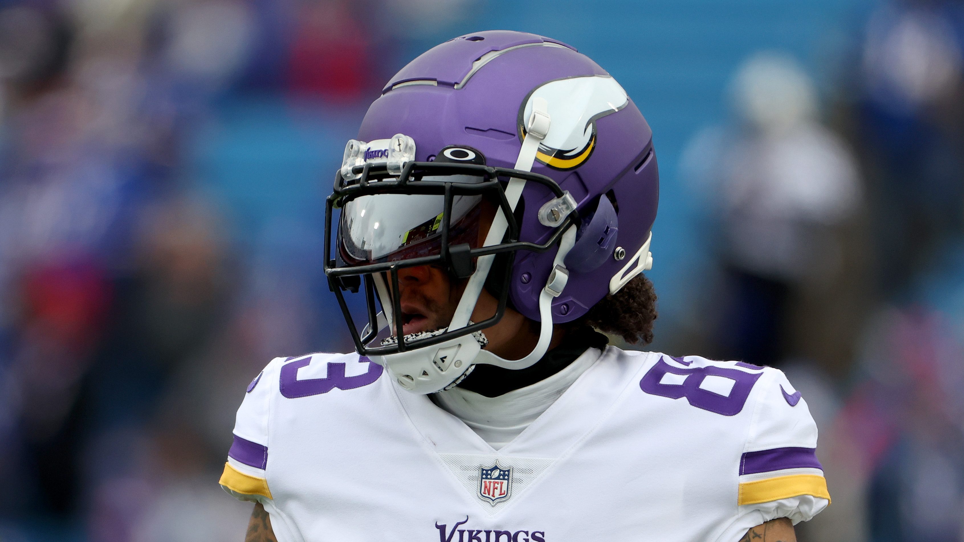 Minnesota Vikings wide receiver K.J. Osborn returns a Denver Broncos  News Photo - Getty Images