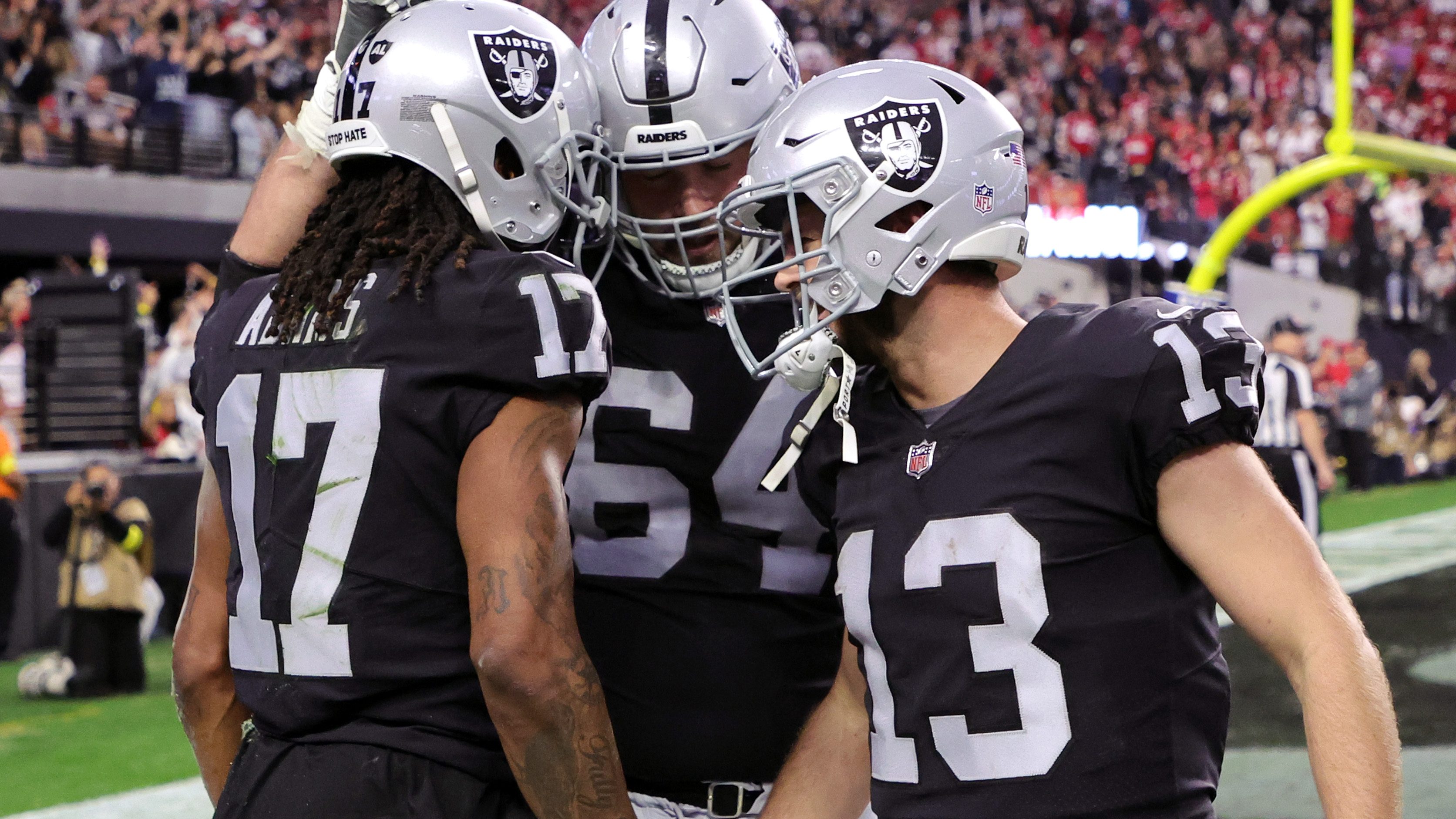 Raiders receivers Hunter Renfrow and Bryan Edwards reunited, Ed Graney, Sports