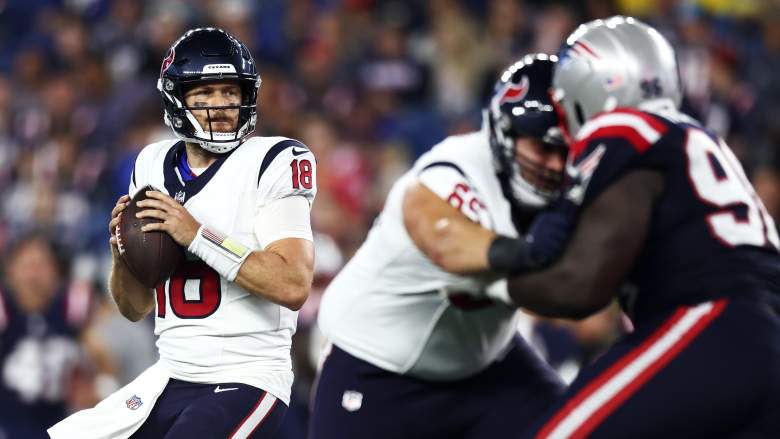 Case Keenum of the Texans, drew inquiries from the Patriots