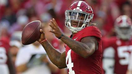 Alabama’s Jalen Milroe Immediately Reacts to Facing Team he Nearly Played For