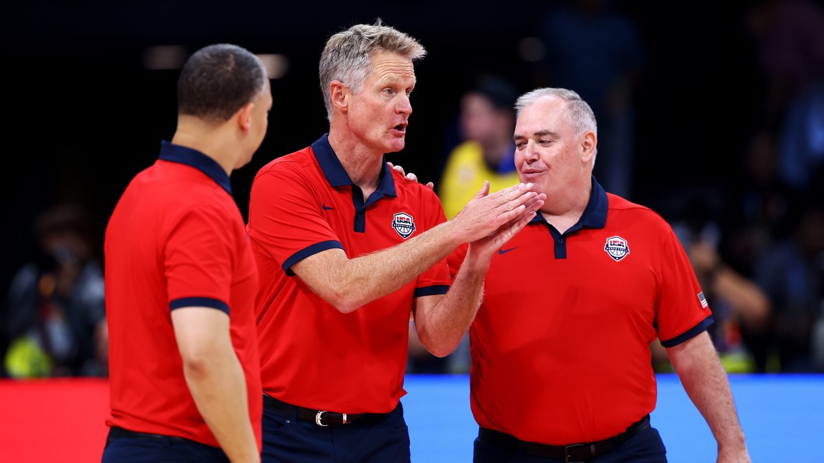 Steve Kerr Explains Pulling Out Austin Reeves In Team USA's First Loss