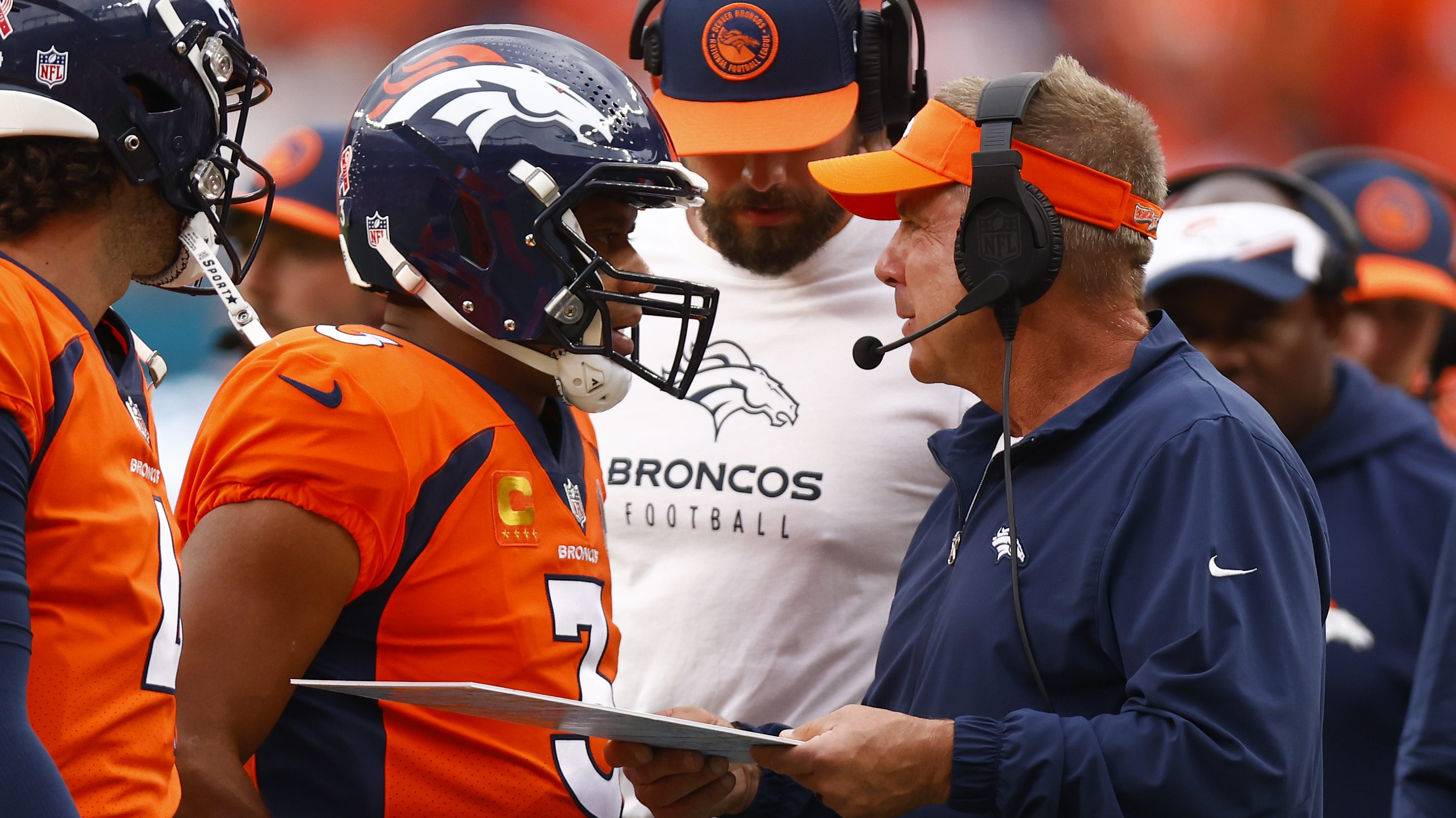 Broncos HC Sean Payton: Russell Wilson, starters to play in