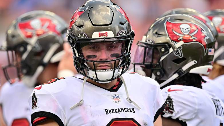 Baker Mayfield of the Tampa Bay Buccaneers had a message for his former Cleveland Browns teammate Nick Chubb.
