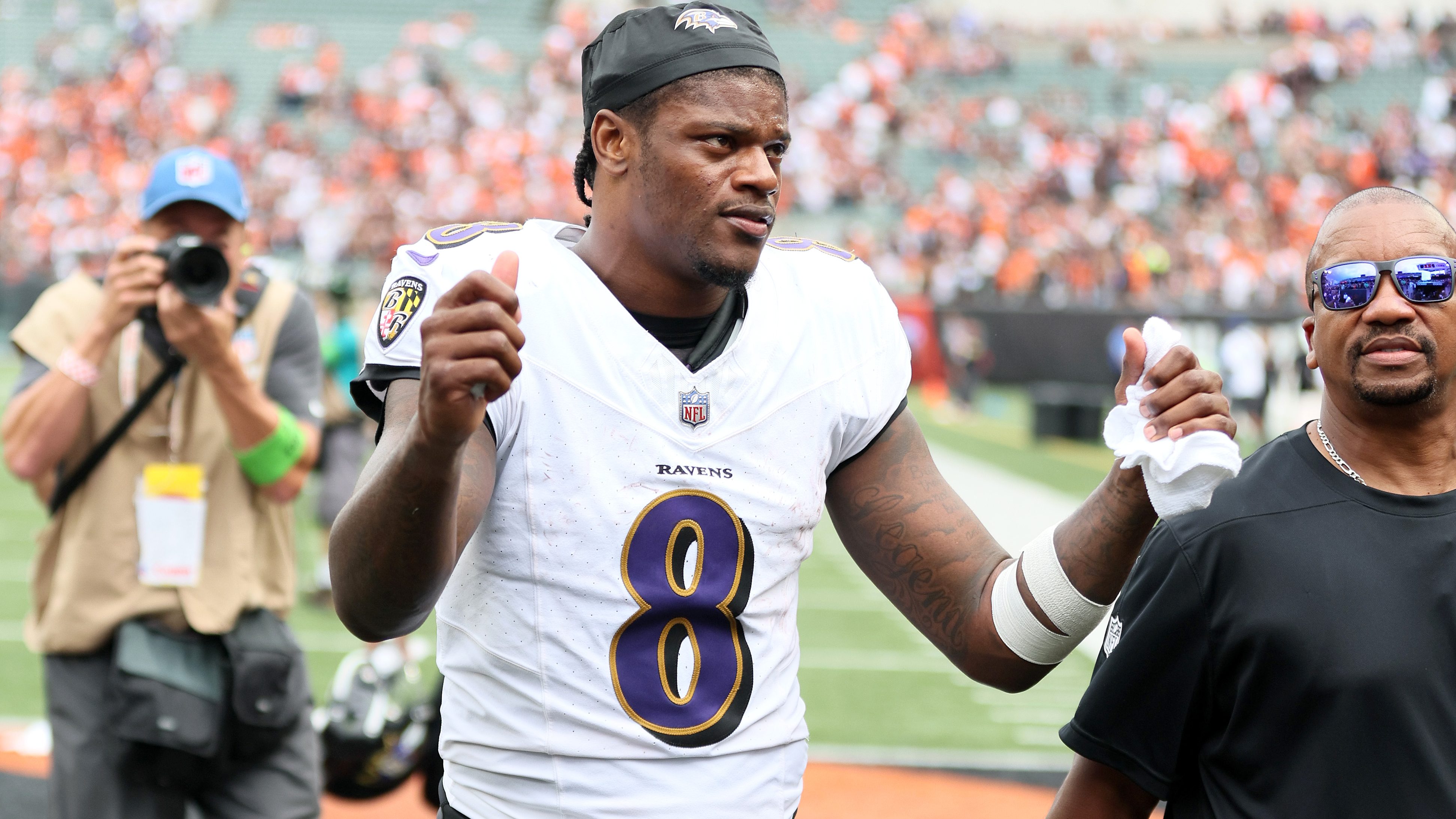 Ravens HC John Harbaugh on the key behind Lamar Jackson's historic Week 1  dominance - A to Z Sports