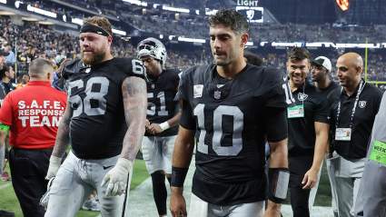 Raiders Have Made Decision on Starting QB if Jimmy Garoppolo Can’t Play: Insider