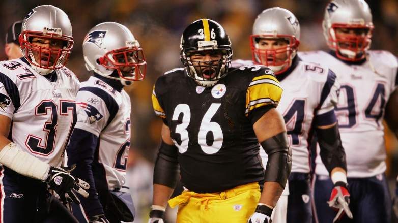 Jerome Bettis vs Patriots