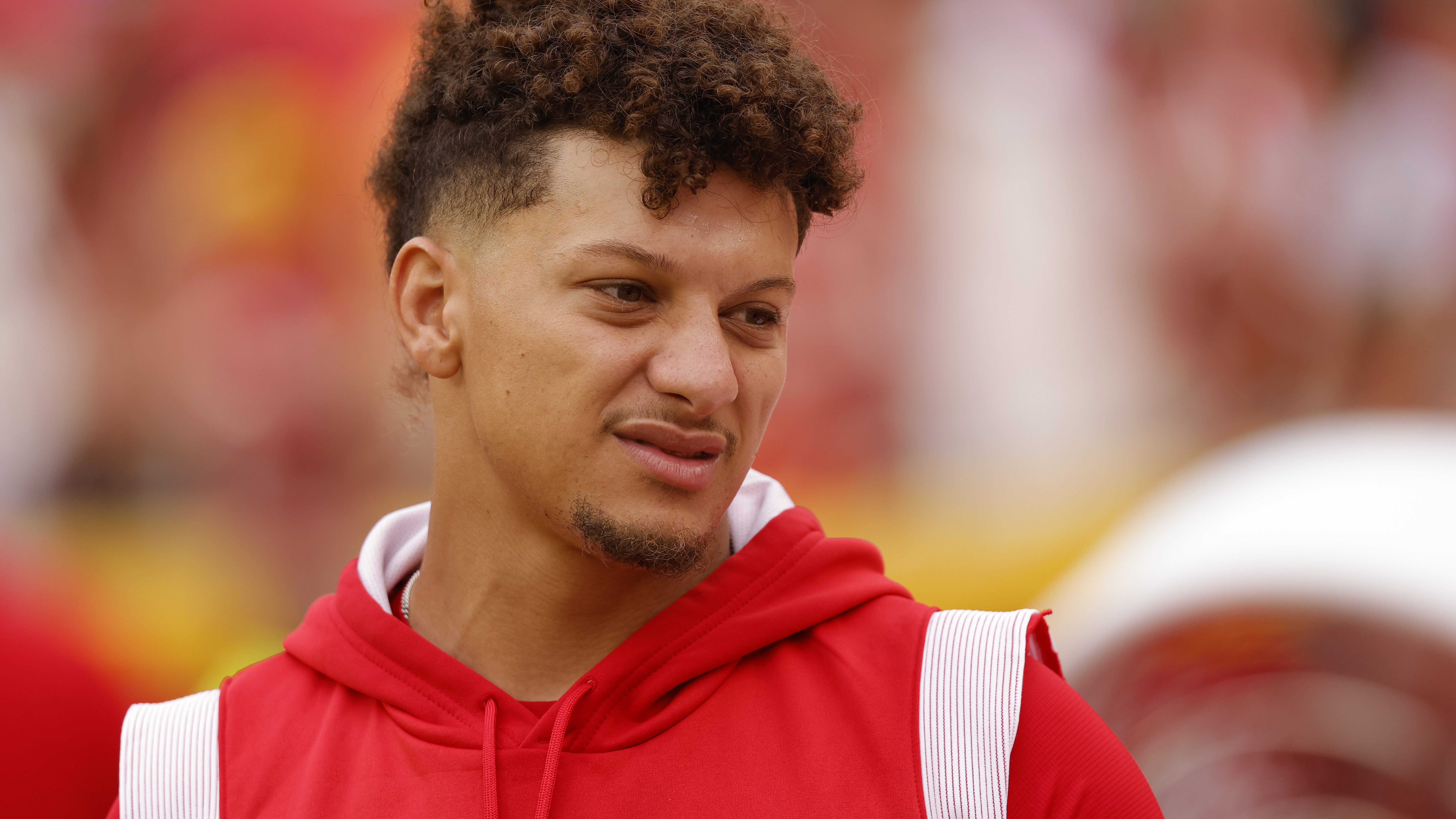 Patrick Mahomes clears the air about Chris Jones' future: 'We love him over  here'