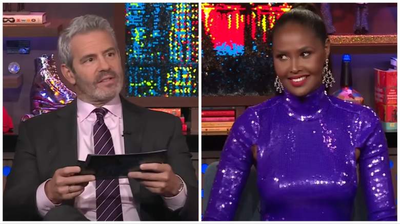 Andy Cohen and Ubah Hassan
