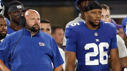Giants’ Brian Daboll Reveals 3-Word Message to Saquon Barkley on Trade Rumors