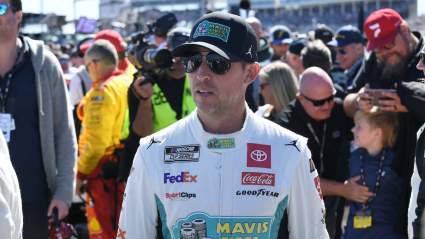 Denny Hamlin Returns Fire at Jeff Gordon for Criticism of His Controversial Behavior