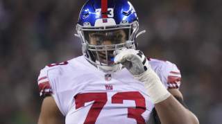 Giants shake up offensive line at Cardinals, bench Mark Glowinski with  Andrew Thomas hurt 