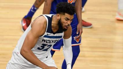 Karl-Anthony Towns Reacts to Knicks Trade Rumors
