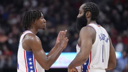 Tyrese Maxey Shouts Out James Harden After Training Camp