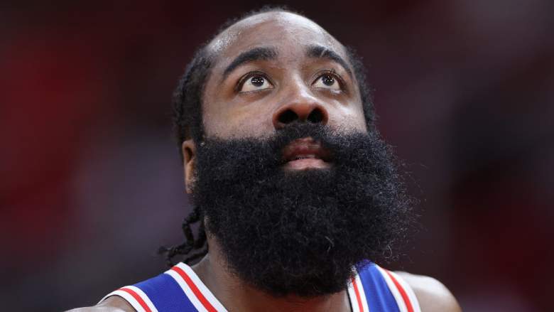 James Harden, whom Daryl Morey is trying to trade