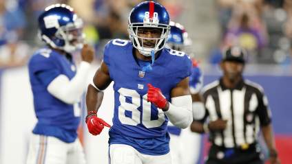 Giants Explain Not Giving Veteran WR ‘More of a Look’ Returning Punts