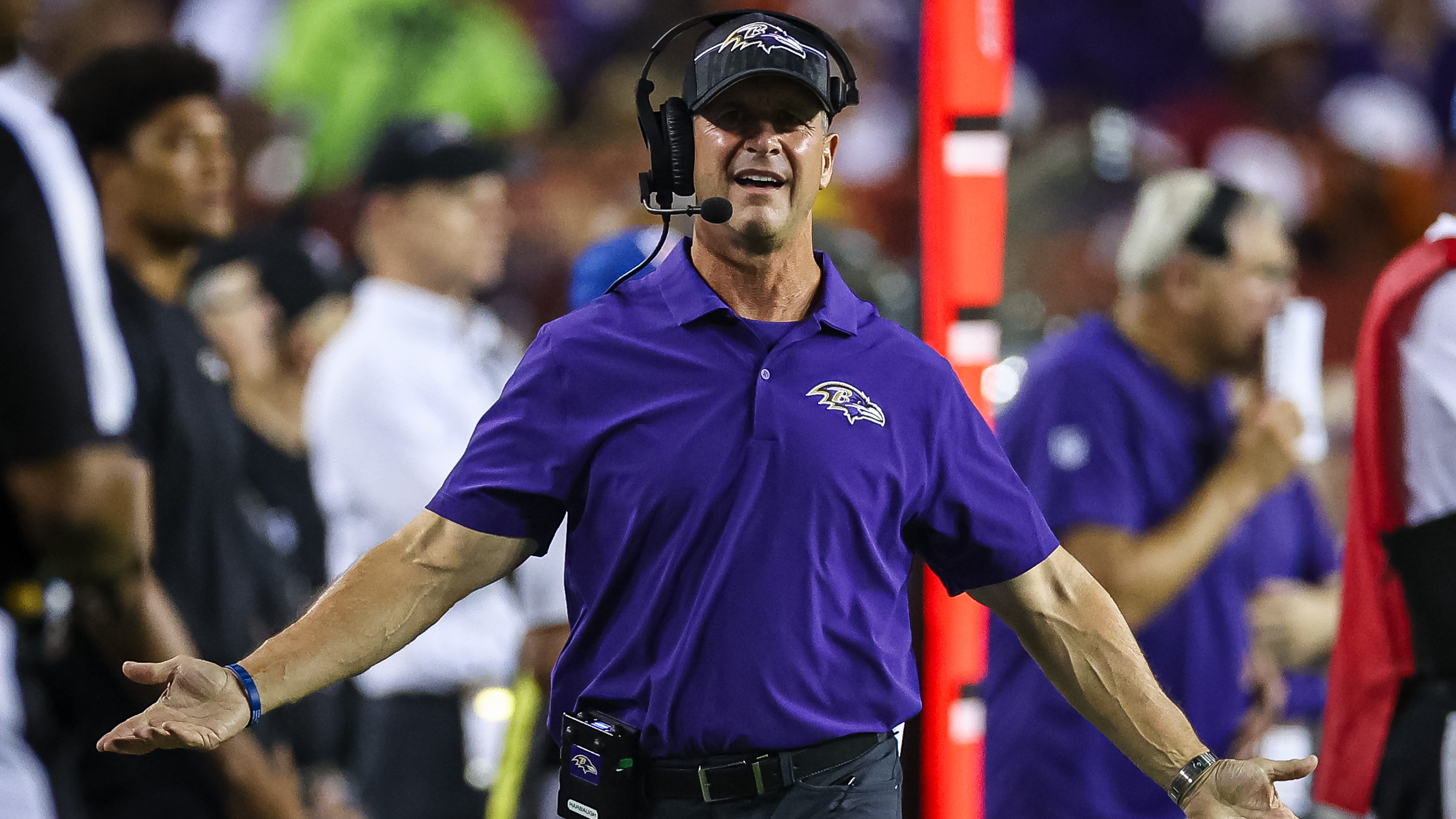 John Harbaugh Gets a Game Ball After His 150th Win