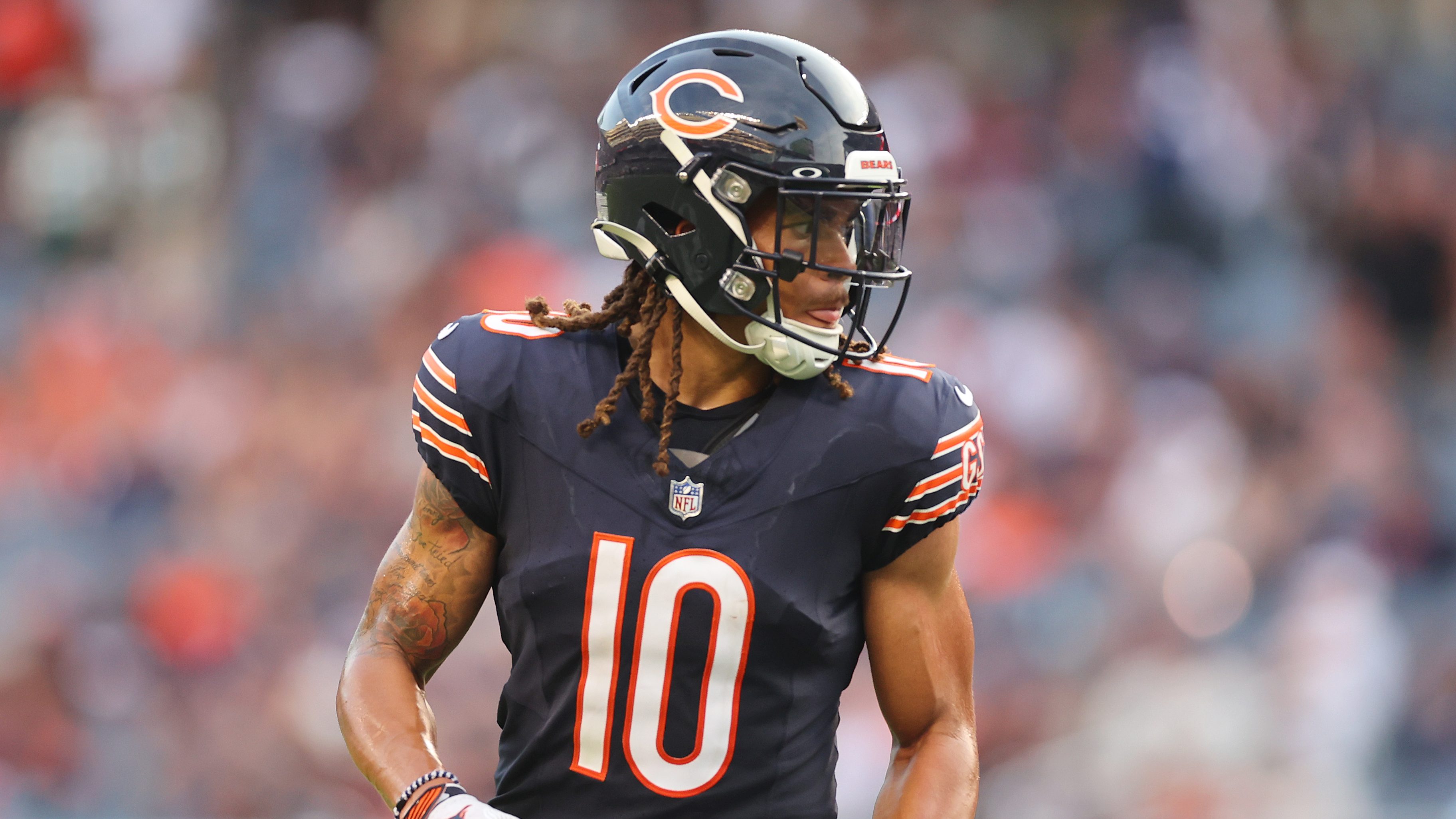 Fields set to play for Bears against Eagles; Claypool out