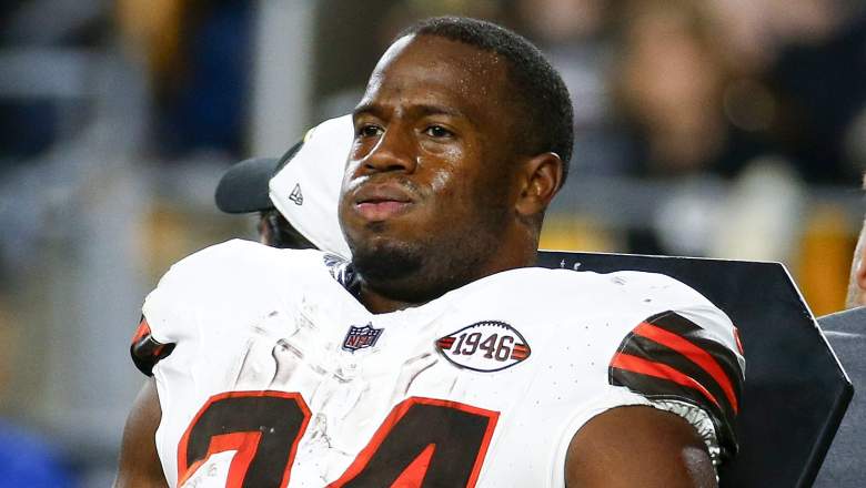 The Cleveland Browns may have to make a tough decision with running back Nick Chubb.