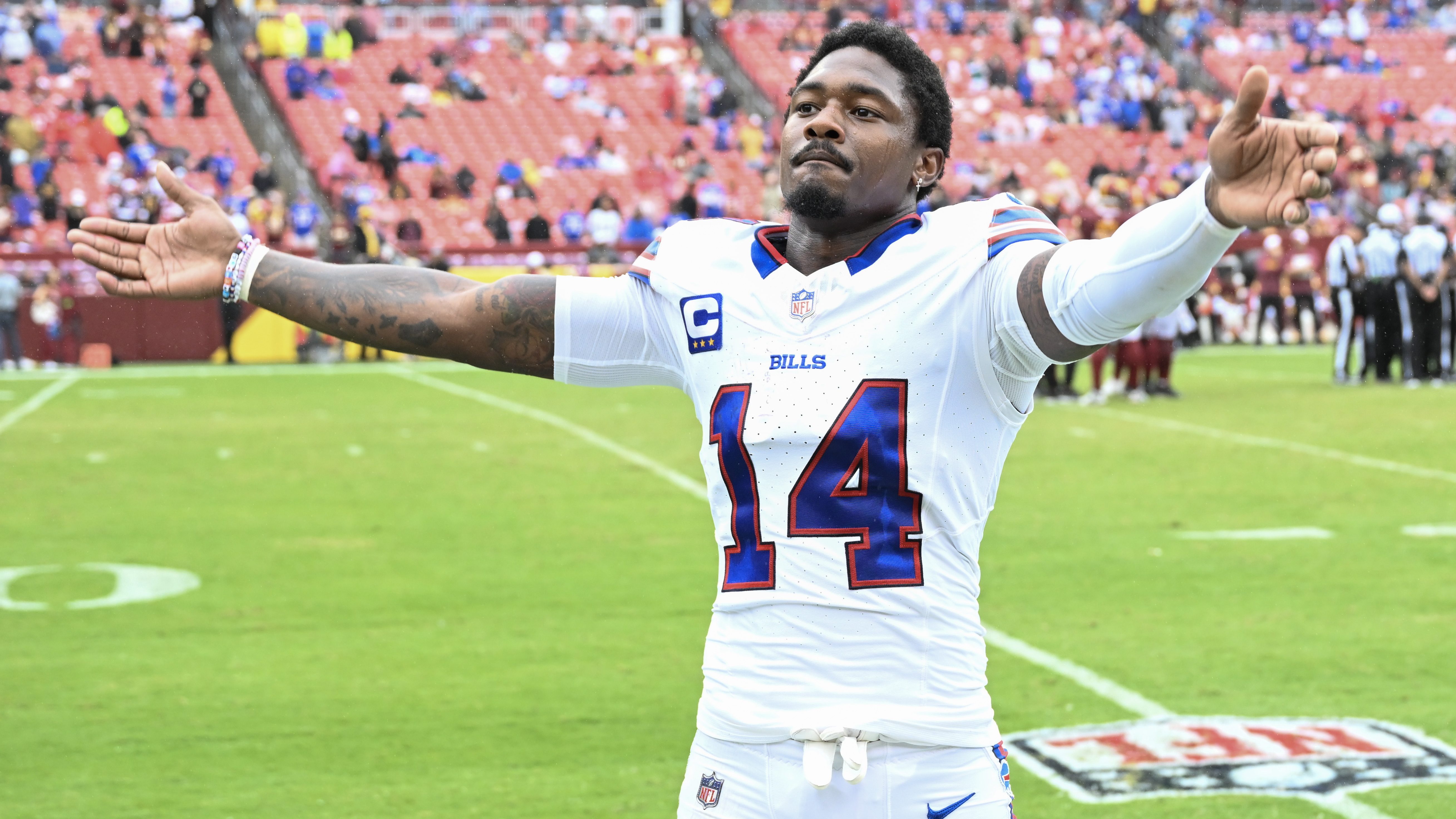 Bills' Stefon Diggs gets emotional talking about what Josh Allen means to  him 