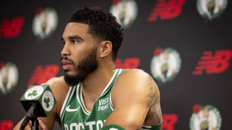 Boston Celtics' Jayson Tatum might be 6-foot-10 now, draws
