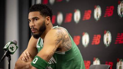 Jayson Tatum Has Strong Words for New Celtics Kristaps Porzingis & Jrue Holiday