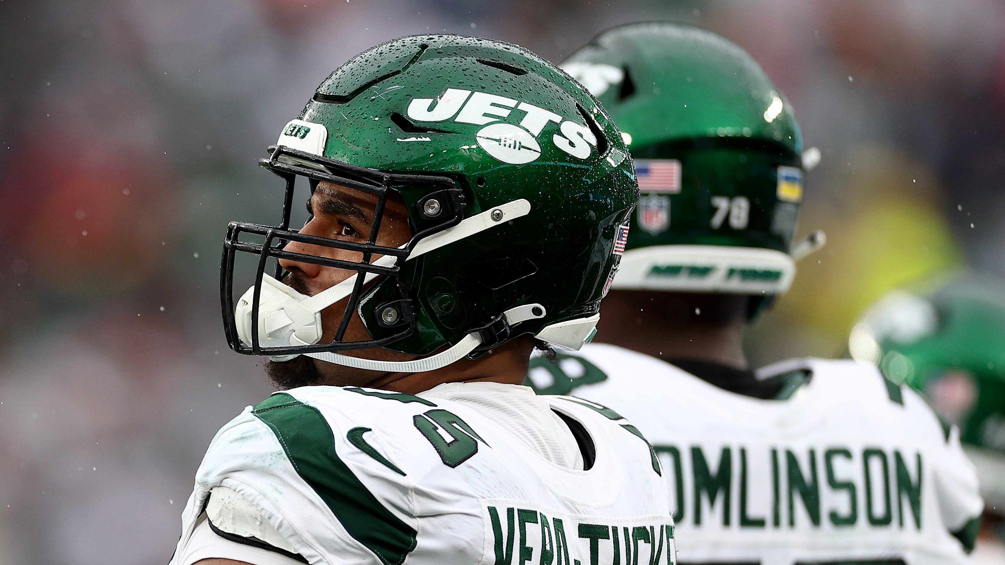 PRO FOOTBALL: Ex-Mustangs star Chazz Surratt on Jets' practice