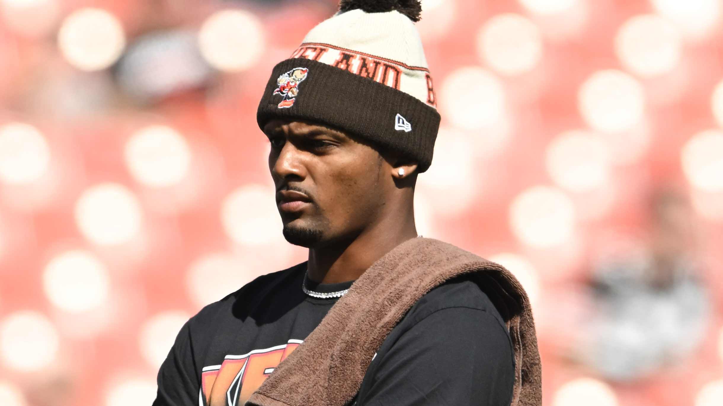 Browns QB Deshaun Watson sitting out with shoulder injury, rookie Thompson  Robinson starts vs Ravens