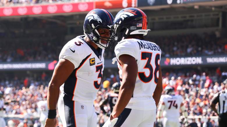 Russell Wilson Reacts to Broncos' Comeback Win Over Bears
