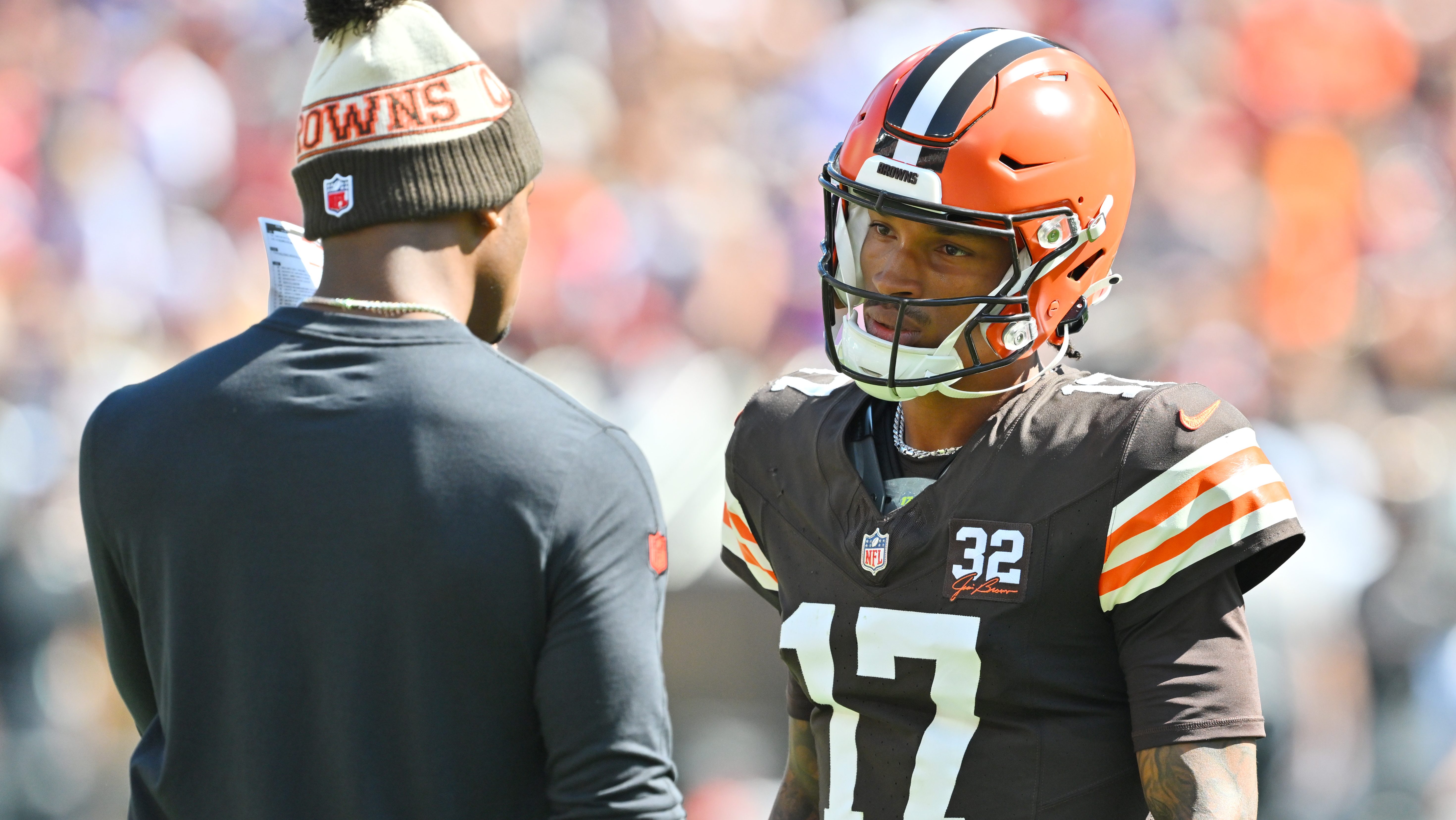 Browns lineman Michael Dunn makes first ever start at center