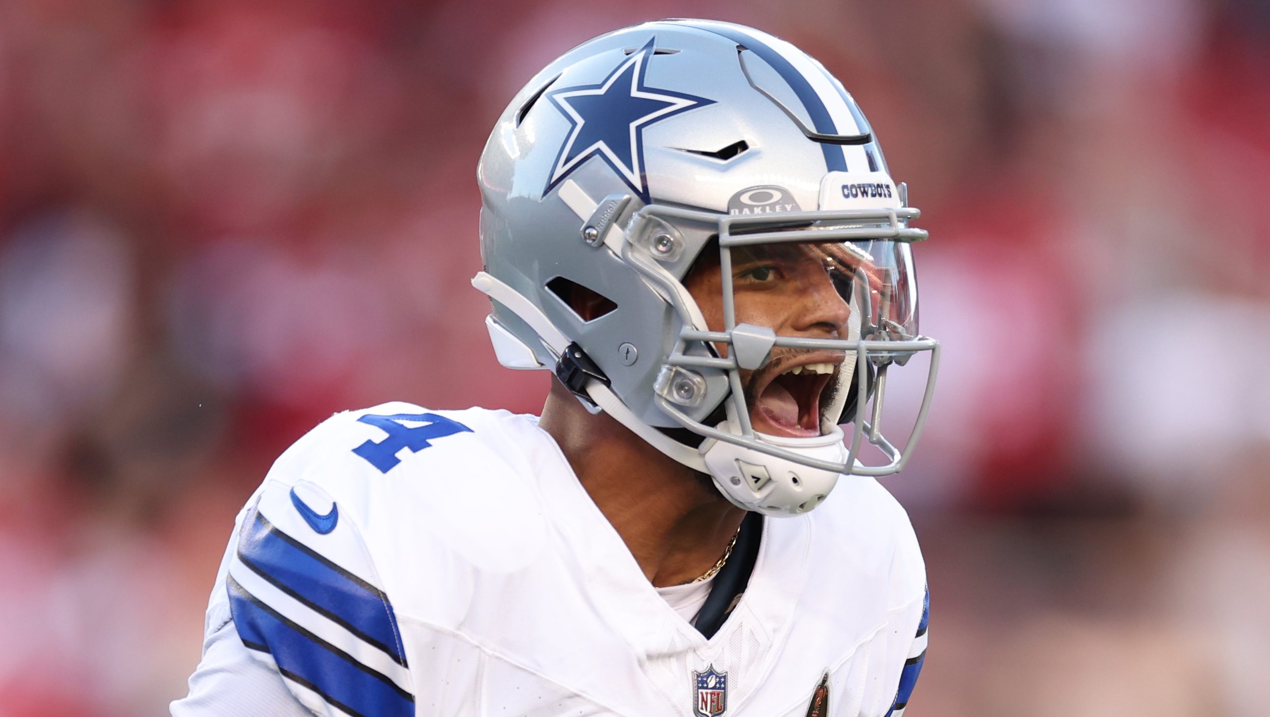 Dallas Cowboys linebacker Devin Harper (50) runs during an NFL preseason  football game against the Los Angeles Chargers Saturday, Aug. 20, 2022, in  Inglewood, Calif. (AP Photo/Kyusung Gong Stock Photo - Alamy