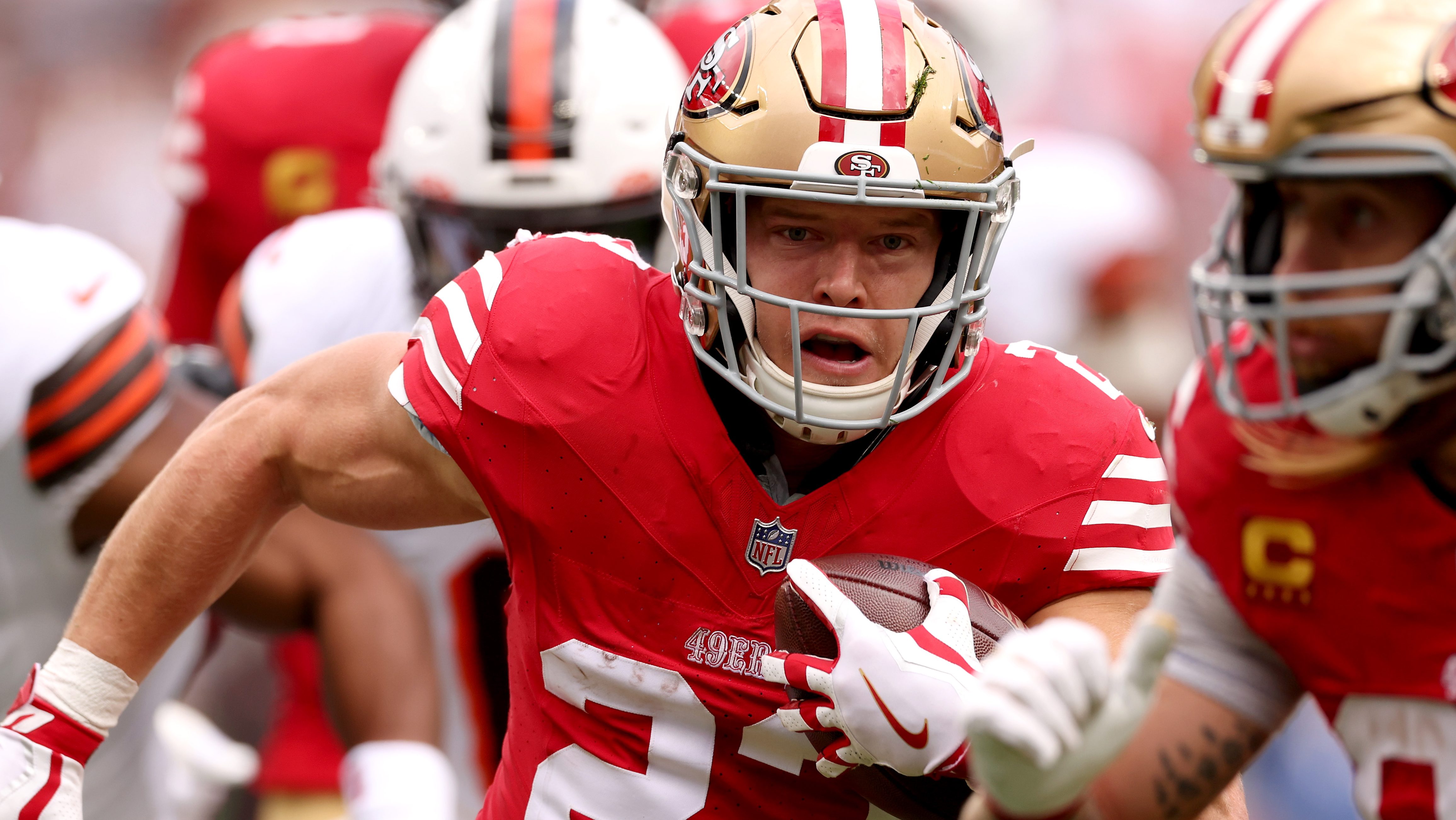 49ers Offer Troubling Update On Christian McCaffrey Injury - Heavy.com