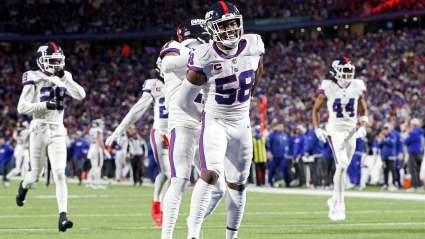 Giants’ Bobby Okereke Talks Playing On After Damien Harris Injury