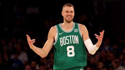 Kristaps Porzingis Sends Message to Knicks After Starring in Celtics Win