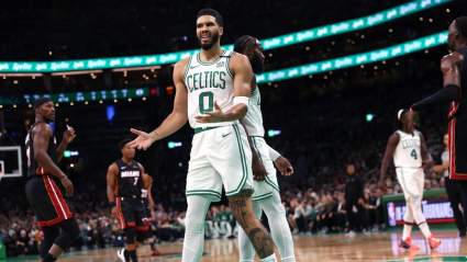 Jayson Tatum Shouts Out Oshae Brissett After Celtics Win vs. Heat