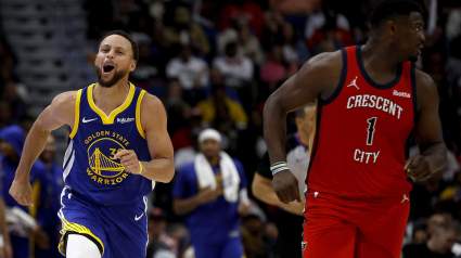 Warriors Star Stephen Curry Reacts to Pelicans Fans Getting Starstruck
