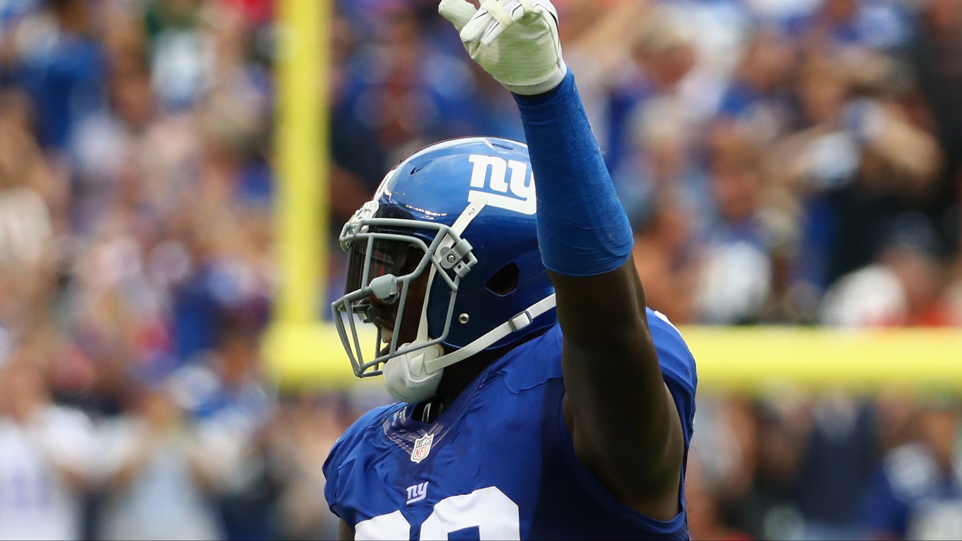 Giants' Xavier McKinney says he holds grudge against Eagles over