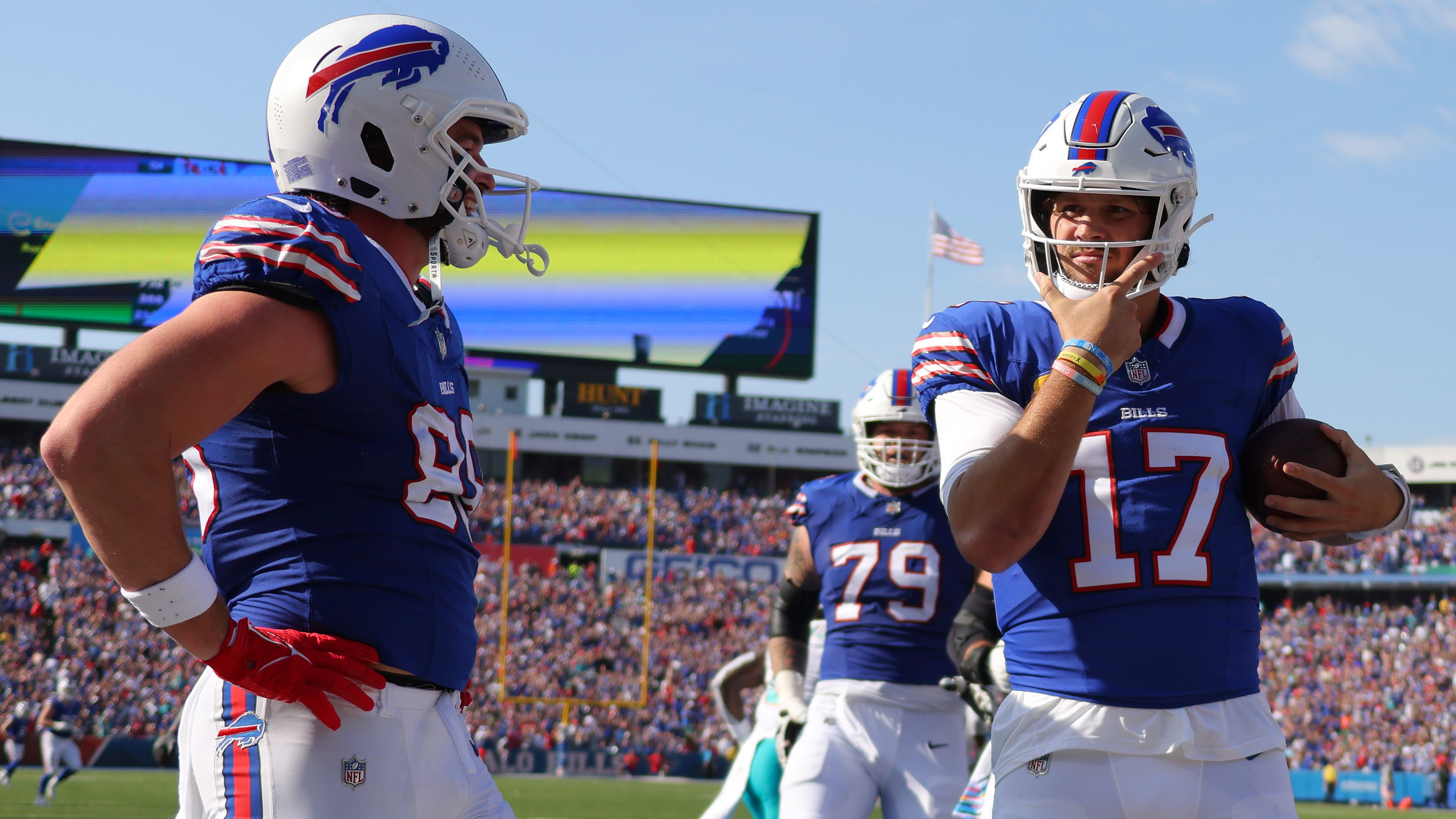 Josh Allen & Stefon Diggs Squish The Fins 