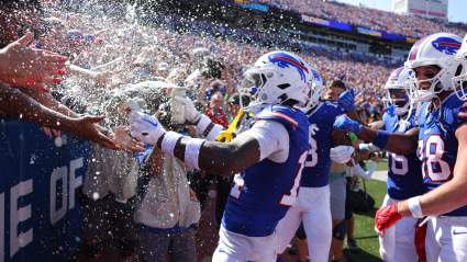 Bills fan who shared beer with Brown, Diggs located