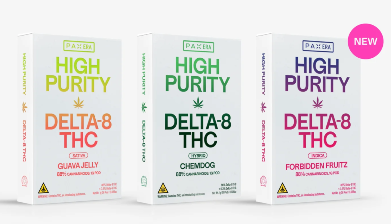 PAX high purity delta 8