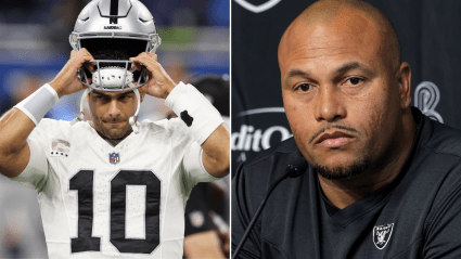 Raiders’ Jimmy Garoppolo Gets Blunt Message From Antonio Pierce