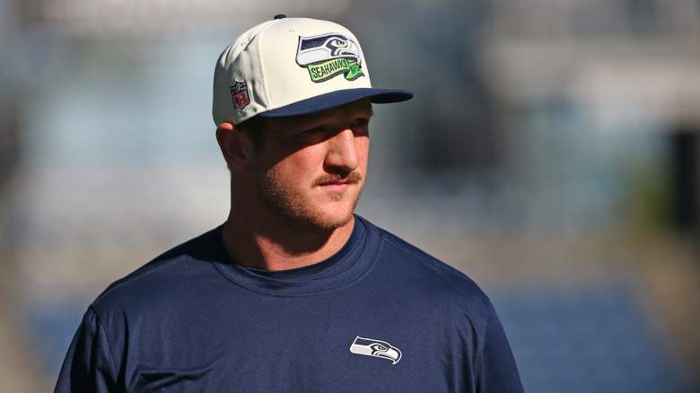 Seahawks tight end Will Dissly, who spoke about his position group's struggles ahead of Week 10 against the Commanders.
