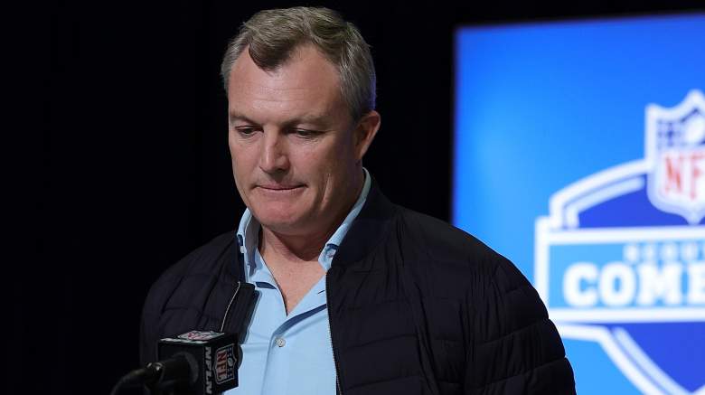 John Lynch, 49ers general manager, who sought a trade for Brian Burns.